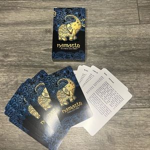Namaste relaxation card